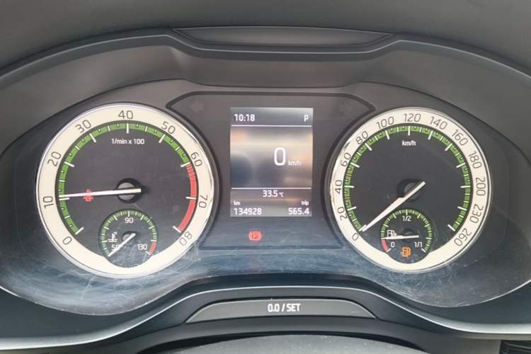 Used Skoda Kodiaq 2018 TSI330 5-Seater Two-Wheel-Drive Luxury Enjoyment Edition Instrument Cluster
