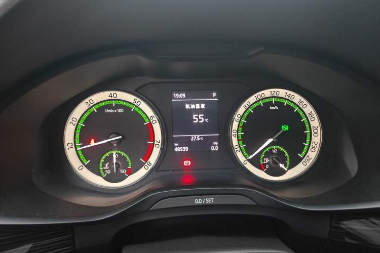 Used Skoda Kodiaq 2018 Facelifted TSI330 5-Seater Two-Wheel-Drive Luxury Enjoyment Edition Instrument Cluster
