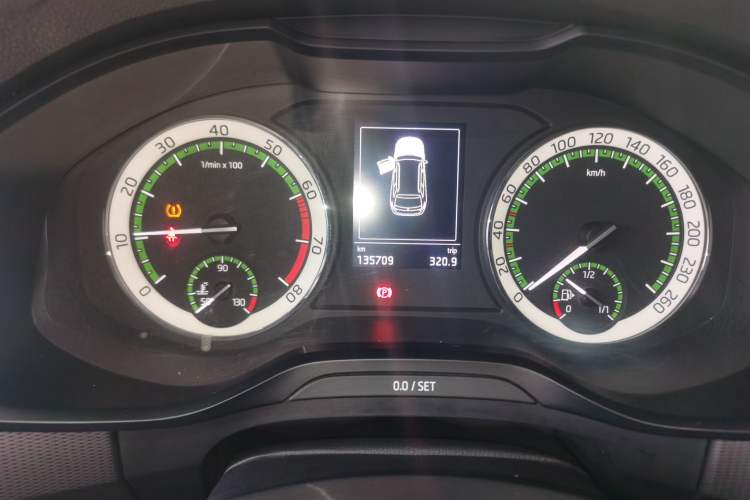 Used Skoda Kodiaq 2018 TSI330 5-Seater Two-Wheel-Drive Luxury Edition Instrument Cluster