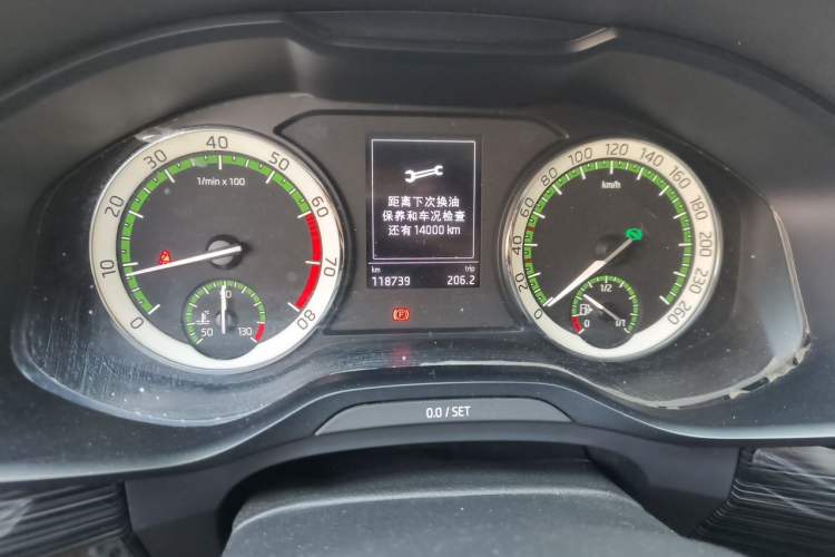 Used Skoda Kodiaq 2018 TSI330 5-Seater Two-Wheel-Drive Luxury Enjoyment Edition Instrument Cluster