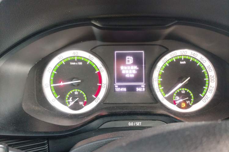 Used Skoda Kodiaq 2018 Facelifted TSI330 5-Seater Two-Wheel-Drive Luxury Enjoyment Edition Instrument Cluster