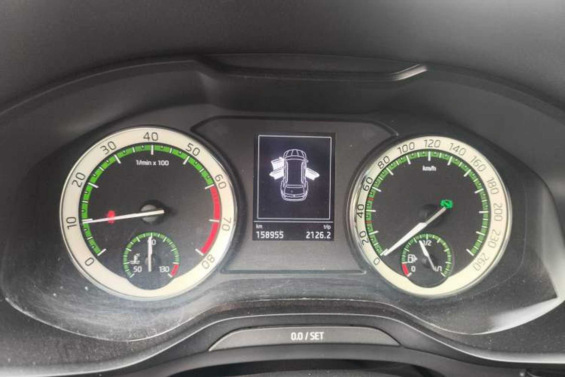 Used Skoda Kodiaq 2018 Facelifted TSI330 5-Seater Two-Wheel-Drive Luxury Enjoyment Edition Instrument Cluster