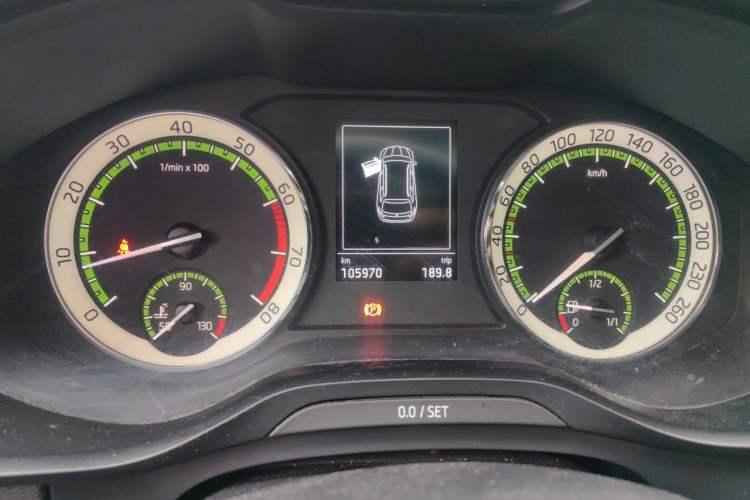 Used Skoda Kodiaq 2018 TSI330 5-Seater Two-Wheel Drive Comfort Edition Instrument Cluster