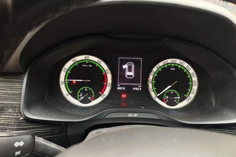 Used Skoda Kodiaq 2018 Facelifted TSI330 5-Seater Two-Wheel-Drive Luxury Enjoyment Edition Instrument Cluster