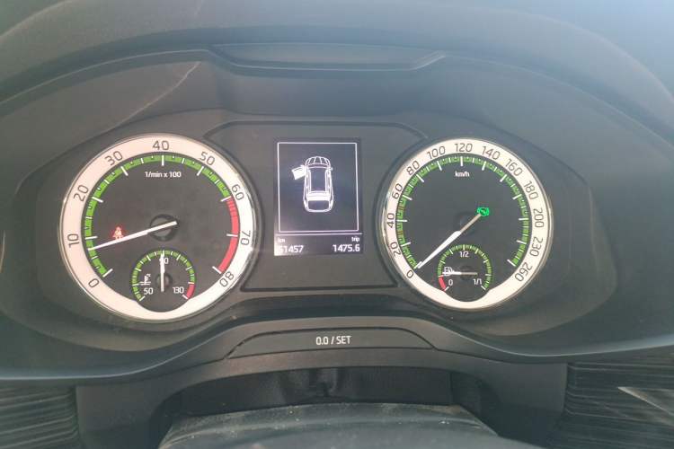 Used Skoda Kodiaq 2018 Facelifted TSI330 5-Seater Two-Wheel-Drive Luxury Enjoyment Edition Instrument Cluster