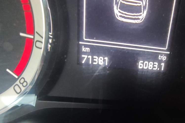 Used Skoda Kodiaq 2018 Restyled TSI330 7-Seater Two-Wheel Drive Luxury Enjoyment Edition Odometer Close Up