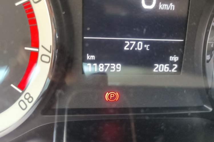 Used Skoda Kodiaq 2018 TSI330 5-Seater Two-Wheel-Drive Luxury Enjoyment Edition Odometer Close Up
