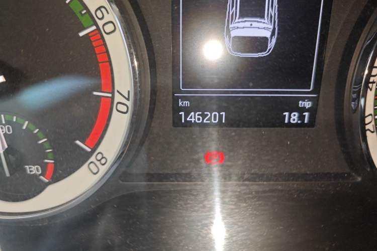 Used Skoda Kodiaq 2018 Facelifted TSI330 5-Seater Two-Wheel-Drive Luxury Enjoyment Edition Odometer Close Up