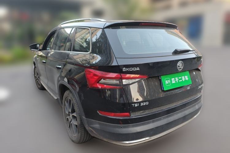 Used Skoda Kodiaq 2018 Restyled TSI330 7-Seater Two-Wheel Drive Luxury Enjoyment Edition Rear Left 45 Deg
