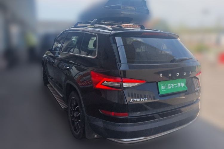 Used Skoda Kodiaq 2018 Restyled TSI330 7-Seater Two-Wheel Drive Luxury Tech Edition Rear Left 45 Deg