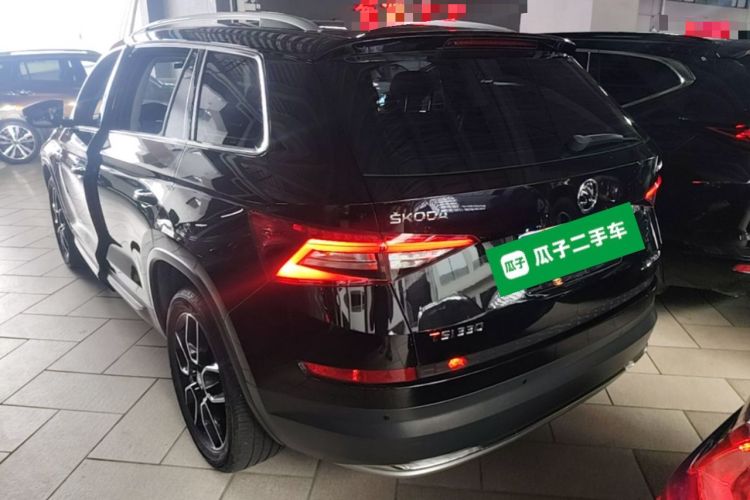 Used Skoda Kodiaq 2018 Restyled TSI330 7-Seater Two-Wheel Drive Luxury Enjoyment Edition Rear Left 45 Deg