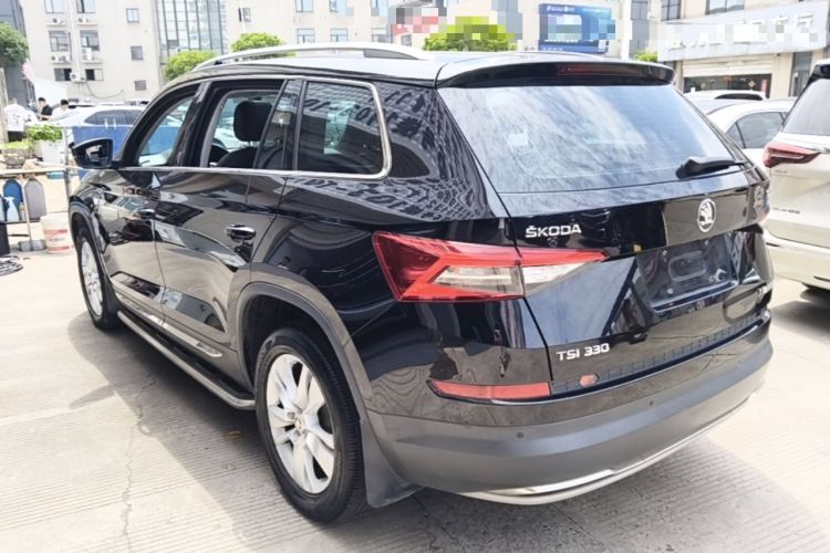Used Skoda Kodiaq 2018 TSI330 5-Seater Two-Wheel-Drive Luxury Enjoyment Edition Rear Left 45 Deg