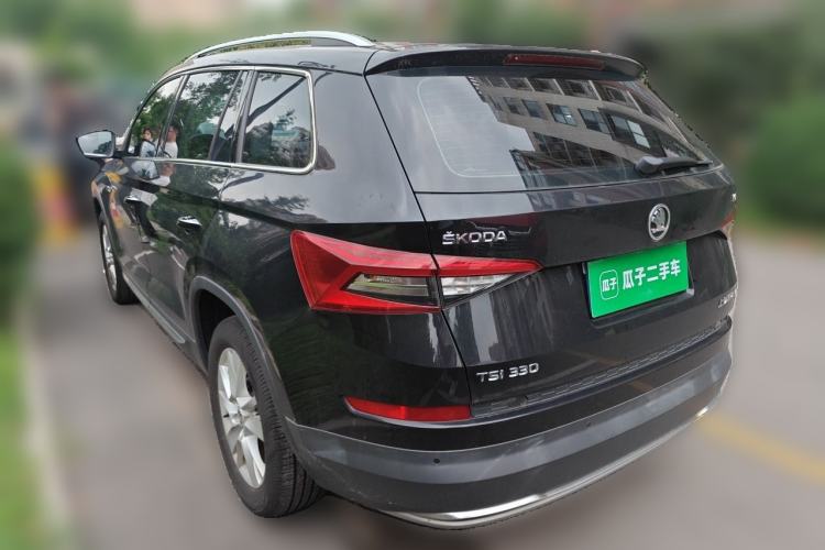 Used Skoda Kodiaq 2018 Facelifted TSI330 5-Seater Two-Wheel-Drive Luxury Enjoyment Edition Rear Left 45 Deg