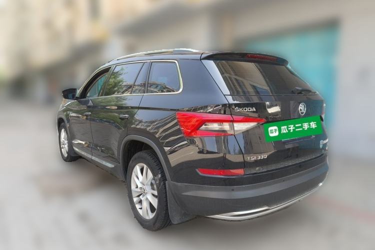 Used Skoda Kodiaq 2018 TSI330 5-Seater Two-Wheel-Drive Luxury Enjoyment Edition Rear Left 45 Deg