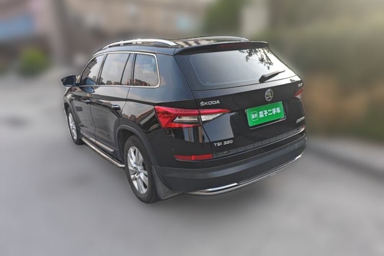 Used Skoda Kodiaq 2018 Facelifted TSI330 5-Seater Two-Wheel-Drive Luxury Enjoyment Edition Rear Left 45 Deg