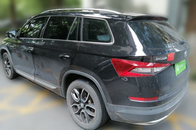 Used Skoda Kodiaq 2018 Restyled TSI330 7-Seater Two-Wheel Drive Luxury Enjoyment Edition Rear Left 45 Deg