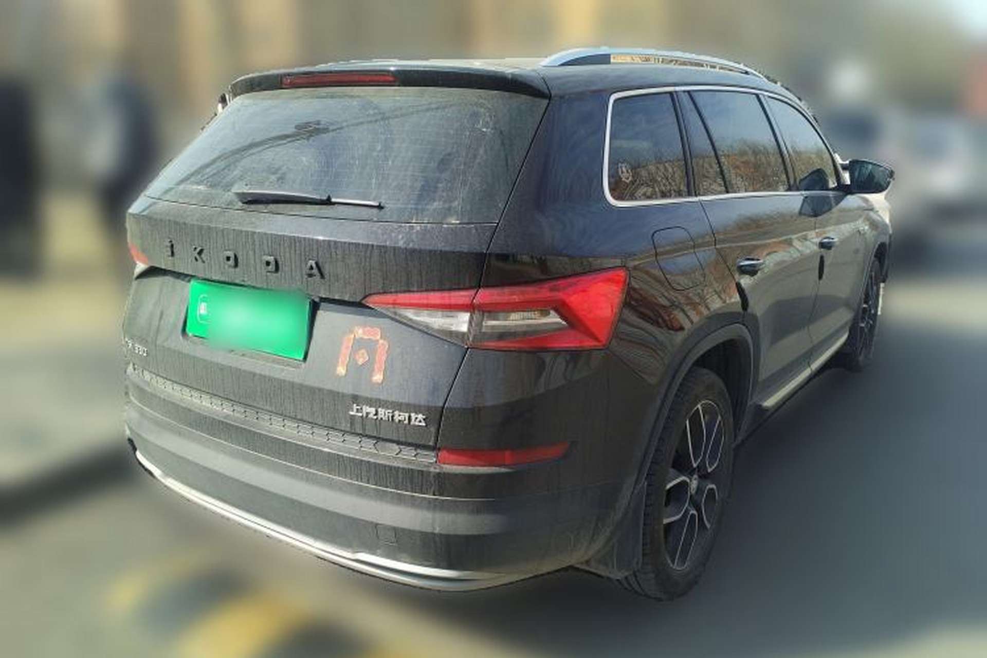 Used Skoda Kodiaq 2018 Restyled TSI330 7-Seater Two-Wheel Drive Luxury Enjoyment Edition Rear Right 45 Deg