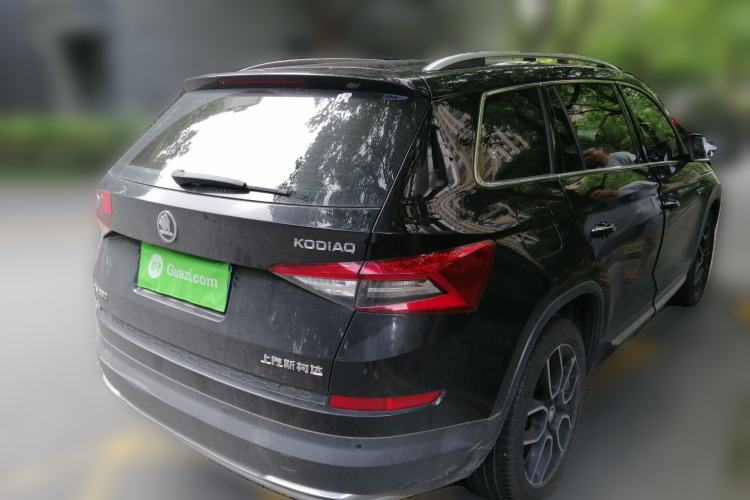 Used Skoda Kodiaq 2018 Restyled TSI330 7-Seater Two-Wheel Drive Luxury Enjoyment Edition Rear Right 45 Deg