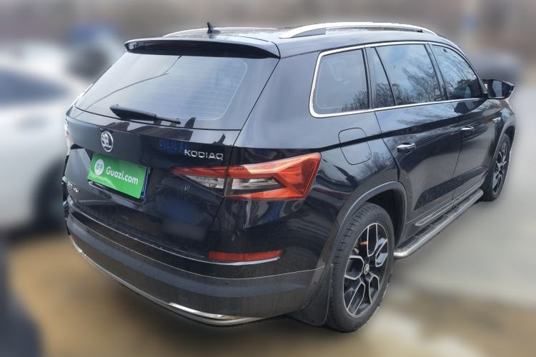 Used Skoda Kodiaq 2018 TSI380 7-Seater Four-Wheel-Drive Flagship Edition Rear Right 45 Deg
