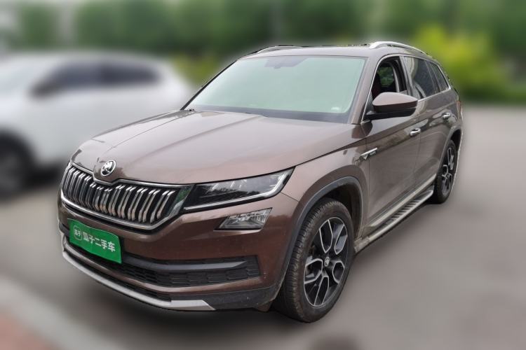 Used Skoda Kodiaq 2018 Restyled TSI330 7-Seater Two-Wheel Drive Luxury Enjoyment Edition Guazi used car, China used car export, Used car for sale, Used cars, Cheapest cars for sale