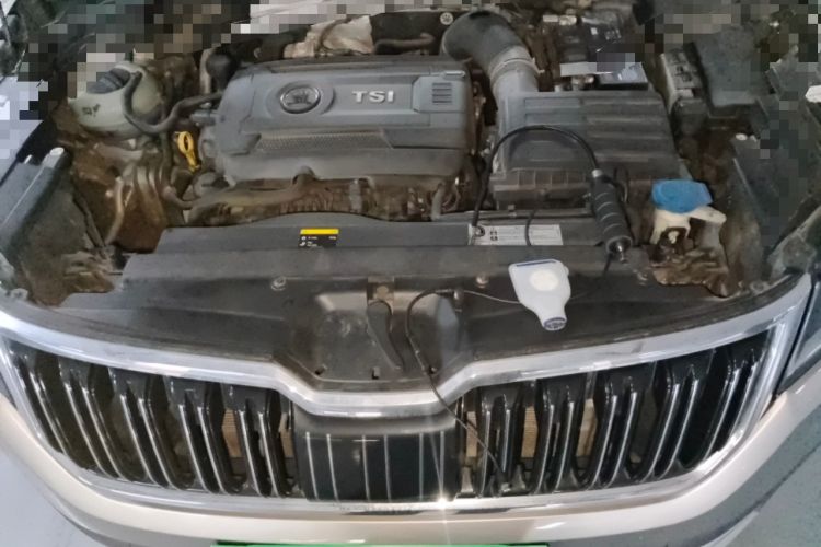 Used Skoda Kodiaq 2018 TSI380 7-Seater Four-Wheel-Drive Flagship Edition Engine Bay