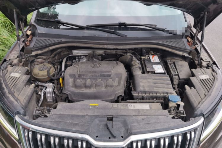 Used Skoda Kodiaq 2018 Facelifted TSI330 5-Seater Two-Wheel-Drive Luxury Enjoyment Edition Engine Bay
