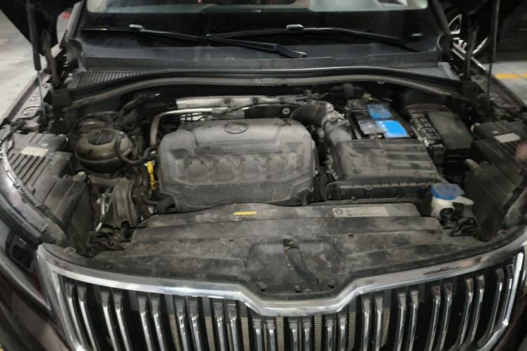 Used Skoda Kodiaq 2018 Facelifted TSI330 5-Seater Two-Wheel-Drive Luxury Enjoyment Edition Engine Bay