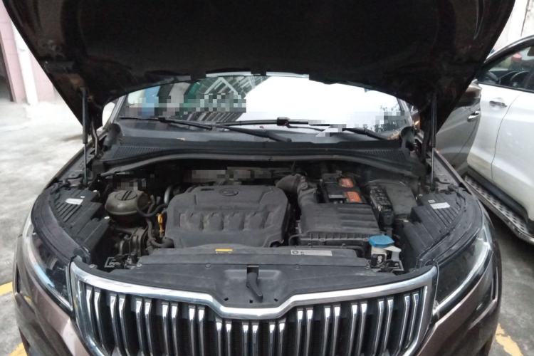 Used Skoda Kodiaq 2018 Facelifted TSI330 5-Seater Two-Wheel-Drive Luxury Enjoyment Edition Engine Bay