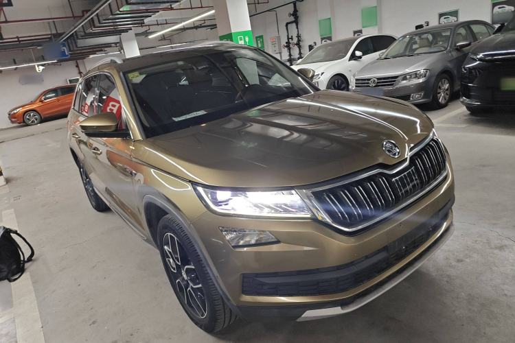 Used Skoda Kodiaq 2018 TSI380 7-Seater Four-Wheel-Drive Flagship Edition Exterior 2
