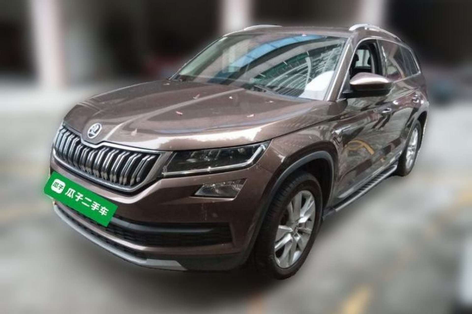 Used Skoda Kodiaq 2018 Facelifted TSI330 5-Seater Two-Wheel-Drive Luxury Enjoyment Edition Front Left 45 Deg