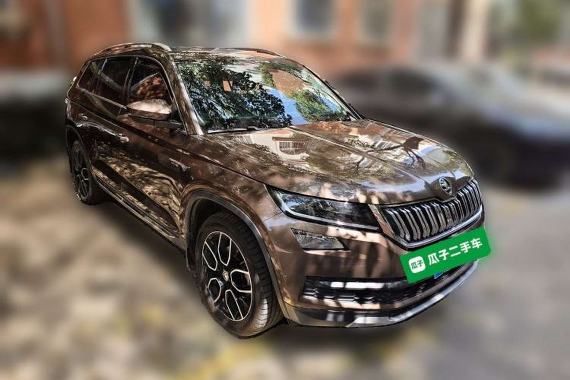 Used Skoda Kodiaq 2018 Restyled TSI330 7-Seater Two-Wheel Drive Luxury Enjoyment Edition Front Right 45 Deg