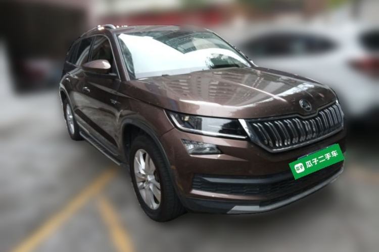 Used Skoda Kodiaq 2018 Facelifted TSI330 5-Seater Two-Wheel-Drive Luxury Enjoyment Edition Front Right 45 Deg