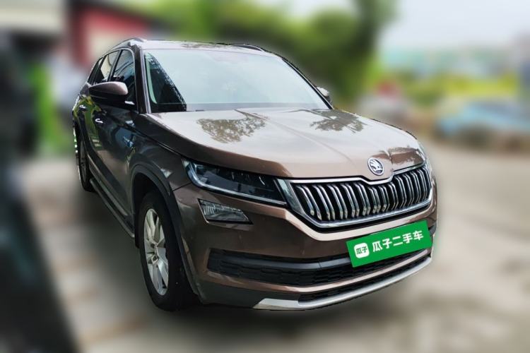 Used Skoda Kodiaq 2018 TSI330 5-Seater Two-Wheel-Drive Luxury Enjoyment Edition Front Right 45 Deg
