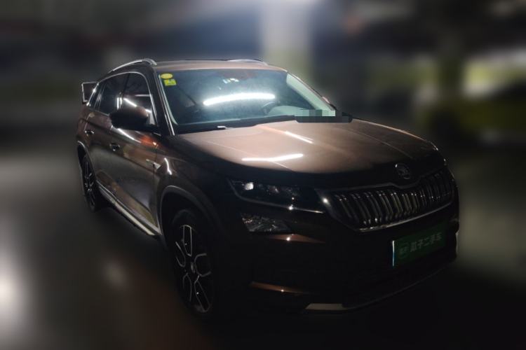 Used Skoda Kodiaq 2018 Restyled TSI330 7-Seater Two-Wheel Drive Luxury Enjoyment Edition Front Right 45 Deg