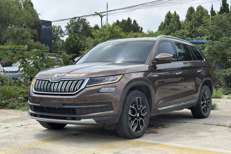 Used Skoda Kodiaq 2018 Restyled TSI330 7-Seater Two-Wheel Drive Luxury Enjoyment Edition Guazi used car, China used car export, Used car for sale, Used cars, Cheapest cars for sale
