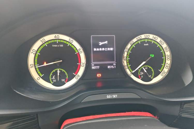 Used Skoda Kodiaq 2018 Facelifted TSI330 5-Seater Two-Wheel-Drive Luxury Enjoyment Edition Instrument Cluster