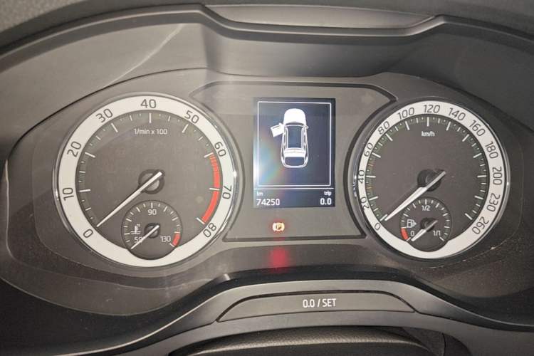 Used Skoda Kodiaq 2018 Facelifted TSI330 5-Seater Two-Wheel-Drive Luxury Enjoyment Edition Instrument Cluster