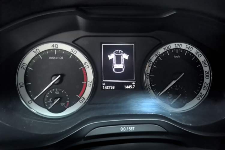 Used Skoda Kodiaq 2018 TSI330 5-Seater Two-Wheel-Drive Luxury Enjoyment Edition Instrument Cluster