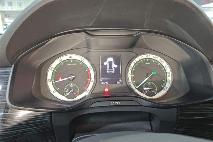 Used Skoda Kodiaq 2018 Facelifted TSI330 5-Seater Two-Wheel-Drive Luxury Enjoyment Edition Instrument Cluster