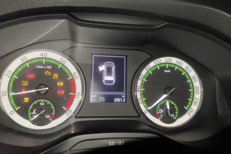 Used Skoda Kodiaq 2018 Facelifted TSI330 5-Seater Two-Wheel-Drive Luxury Enjoyment Edition Instrument Cluster