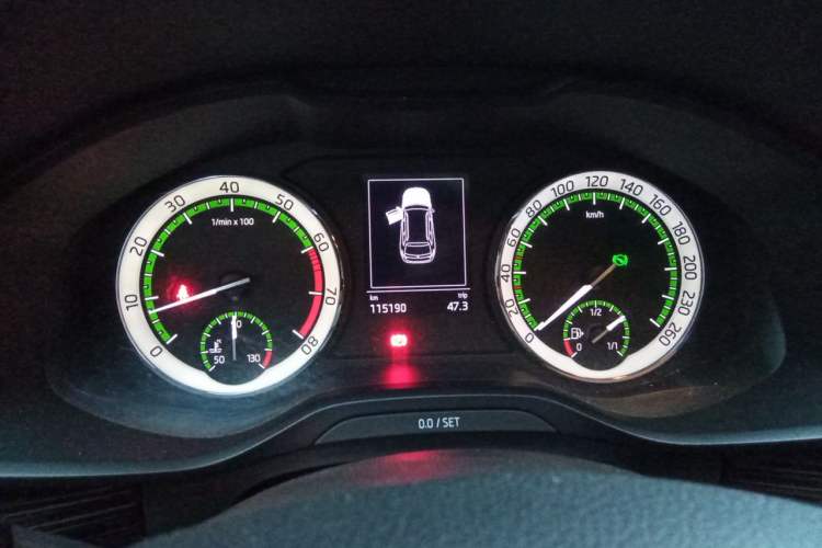 Used Skoda Kodiaq 2018 Facelifted TSI330 5-Seater Two-Wheel-Drive Luxury Enjoyment Edition Instrument Cluster