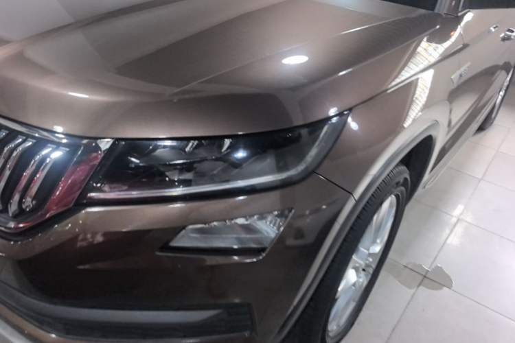 Used Skoda Kodiaq 2018 TSI330 5-Seater Two-Wheel-Drive Luxury Enjoyment Edition Left Front Headlight
