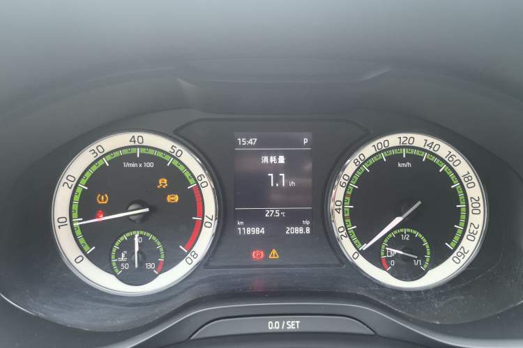 Used Skoda Kodiaq 2018 Restyled TSI330 7-Seater Two-Wheel Drive Luxury Enjoyment Edition Odometer Close Up