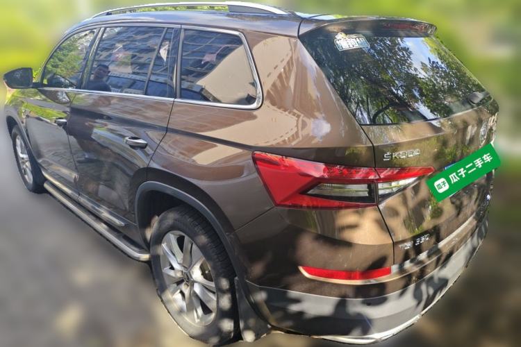 Used Skoda Kodiaq 2018 Facelifted TSI330 5-Seater Two-Wheel-Drive Luxury Enjoyment Edition Rear Left 45 Deg