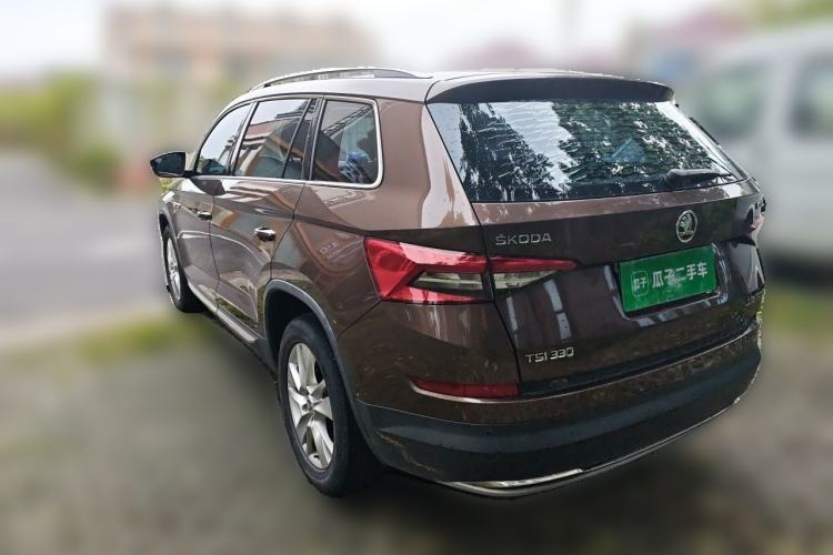 Used Skoda Kodiaq 2018 TSI330 5-Seater Two-Wheel-Drive Luxury Enjoyment Edition Rear Left 45 Deg