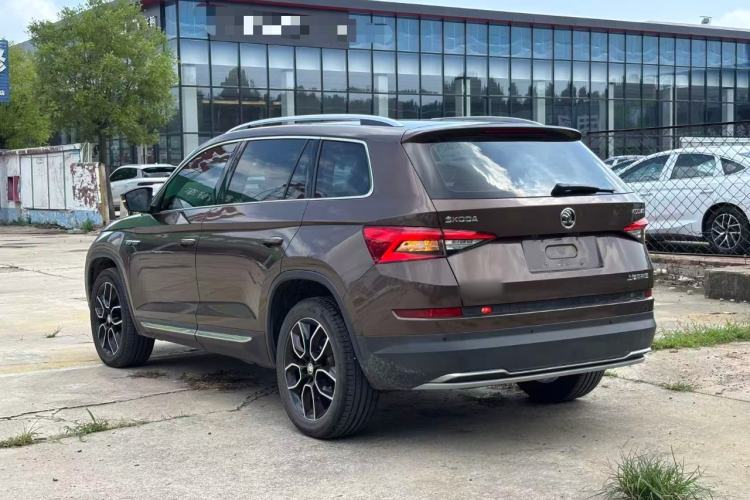 Used Skoda Kodiaq 2018 Restyled TSI330 7-Seater Two-Wheel Drive Luxury Enjoyment Edition Rear Left 45 Deg