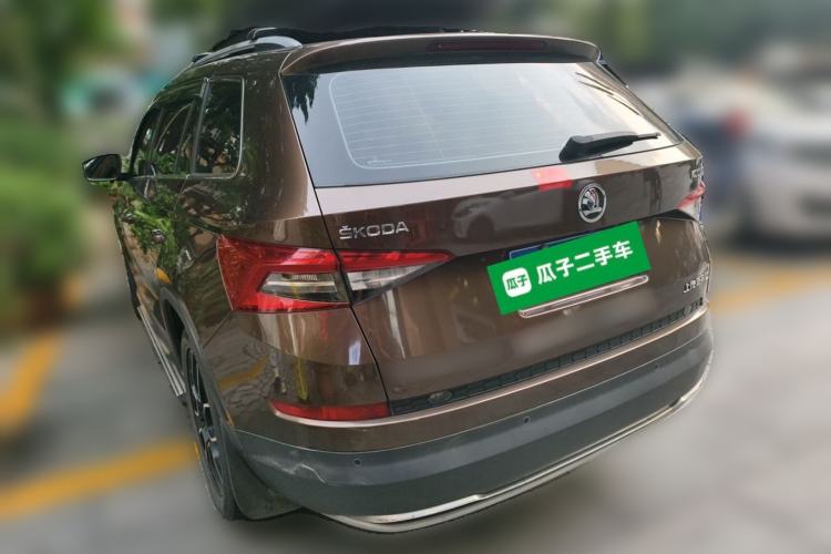 Used Skoda Kodiaq 2018 TSI380 7-Seater Four-Wheel-Drive Flagship Edition Rear Left 45 Deg
