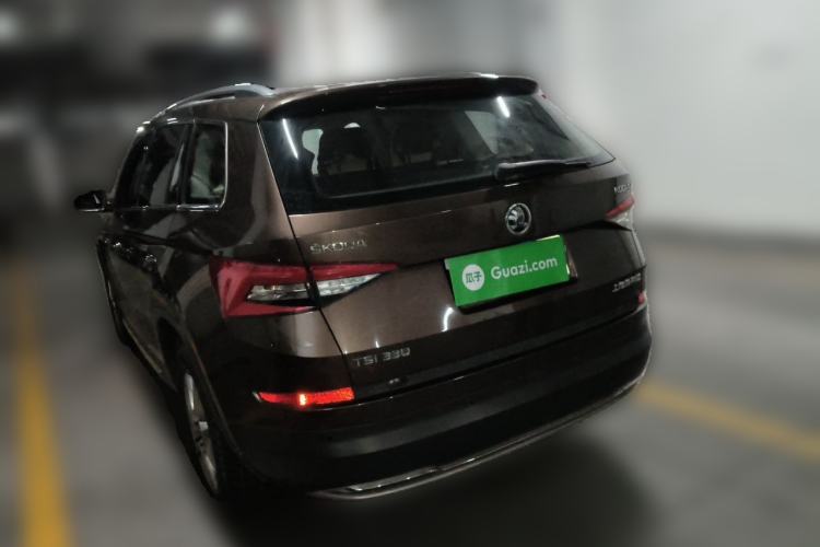Used Skoda Kodiaq 2018 Facelifted TSI330 5-Seater Two-Wheel-Drive Luxury Enjoyment Edition Rear Left 45 Deg