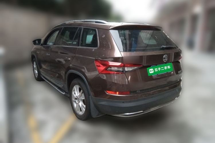 Used Skoda Kodiaq 2018 Facelifted TSI330 5-Seater Two-Wheel-Drive Luxury Enjoyment Edition Rear Left 45 Deg