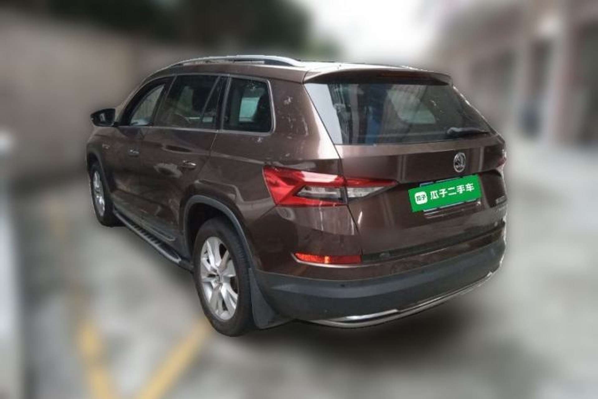 Used Skoda Kodiaq 2018 Facelifted TSI330 5-Seater Two-Wheel-Drive Luxury Enjoyment Edition Rear Left 45 Deg